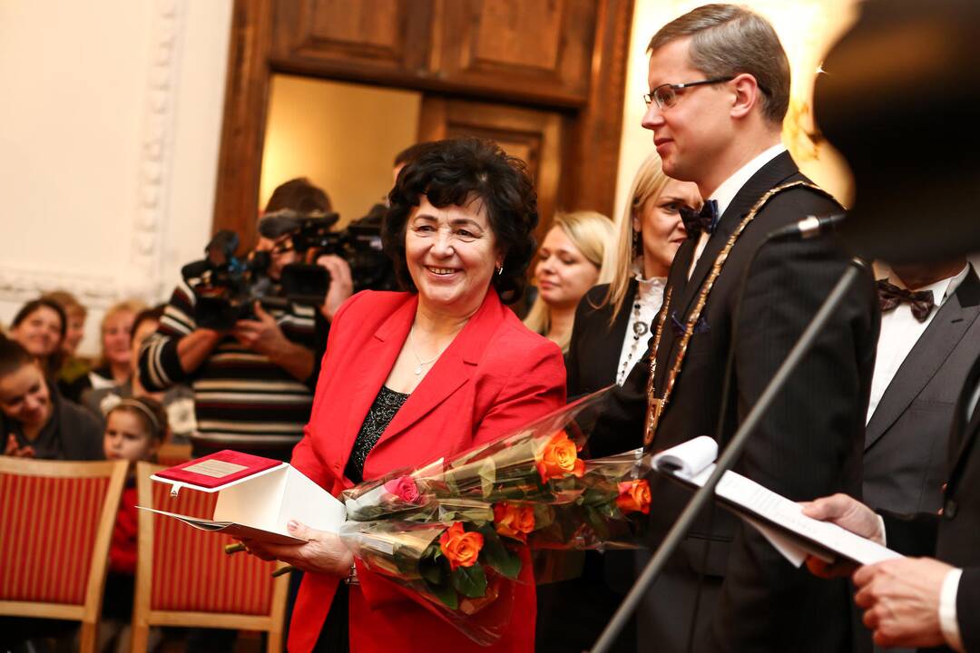 Kauno rotušėje išdalyti Gerumo kristalai