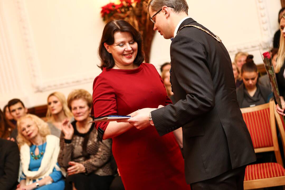 Kauno rotušėje išdalyti Gerumo kristalai