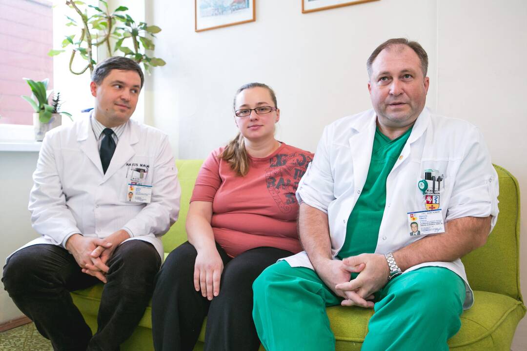 Kauno klinikose išgelbėta gimdyvė