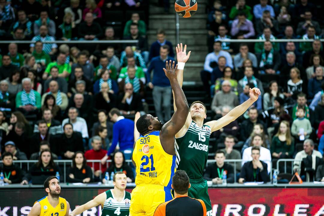 Eurolyga Top-16: Kauno „Žalgiris“ – Tel Avivo „Maccabi“