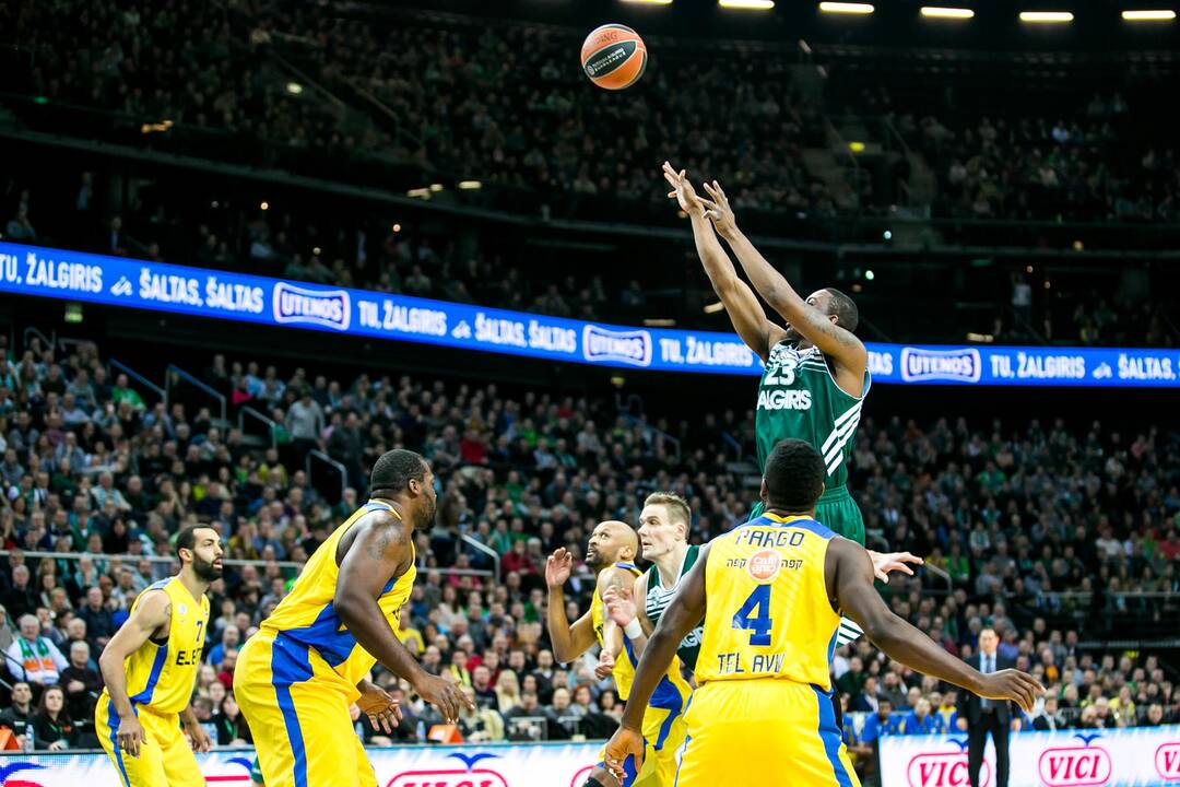 Eurolyga Top-16: Kauno „Žalgiris“ – Tel Avivo „Maccabi“