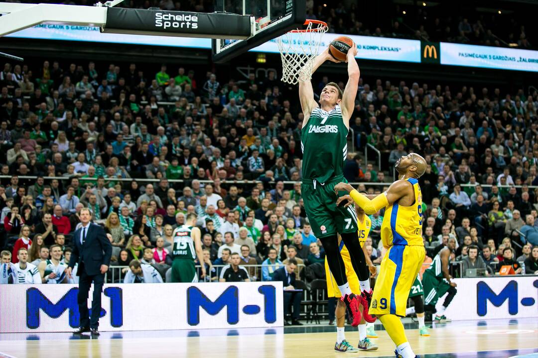 Eurolyga Top-16: Kauno „Žalgiris“ – Tel Avivo „Maccabi“