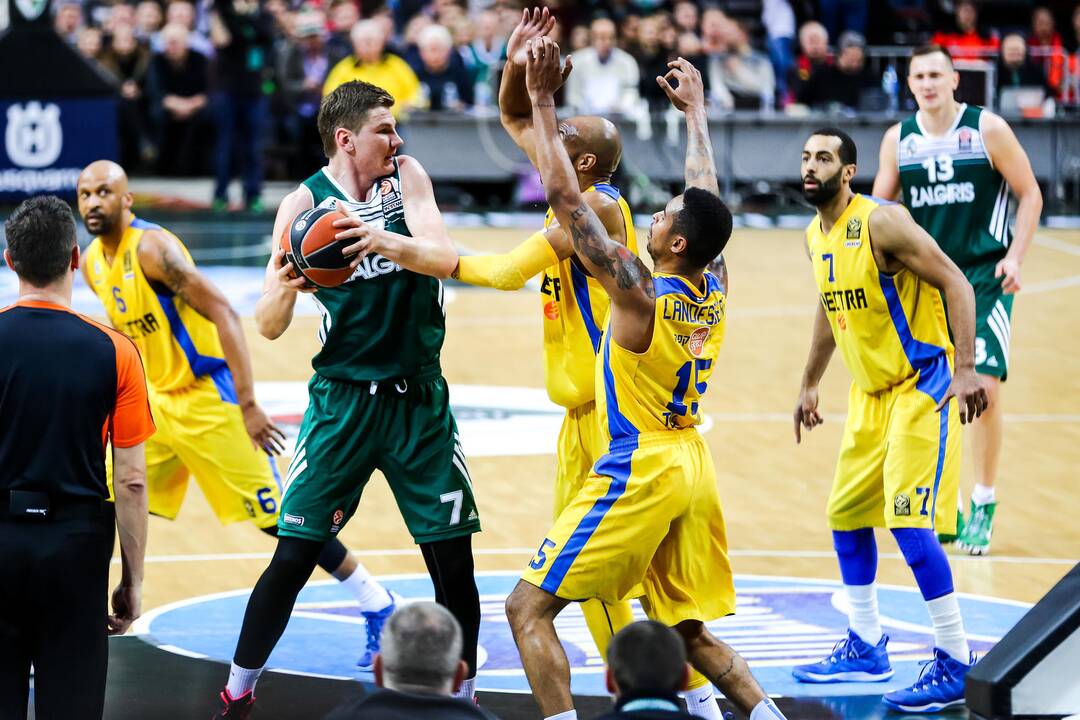Eurolyga Top-16: Kauno „Žalgiris“ – Tel Avivo „Maccabi“