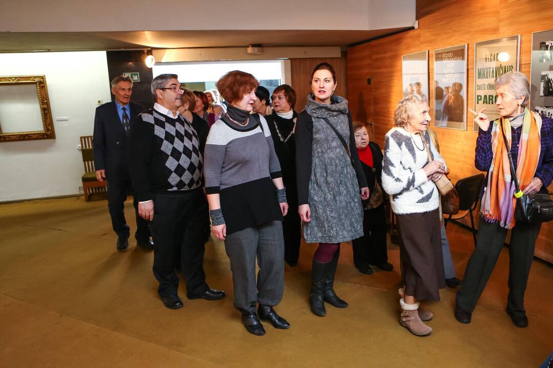 R. Mikutavičiaus kolekcijos parodos atidarymas