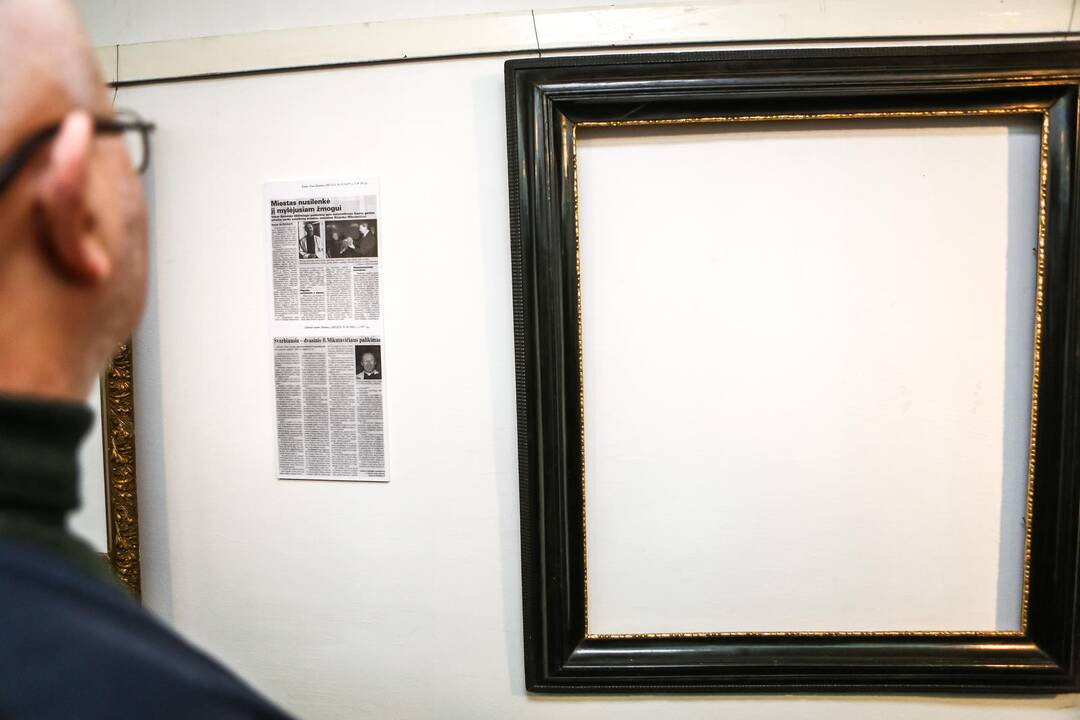 R. Mikutavičiaus kolekcijos parodos atidarymas