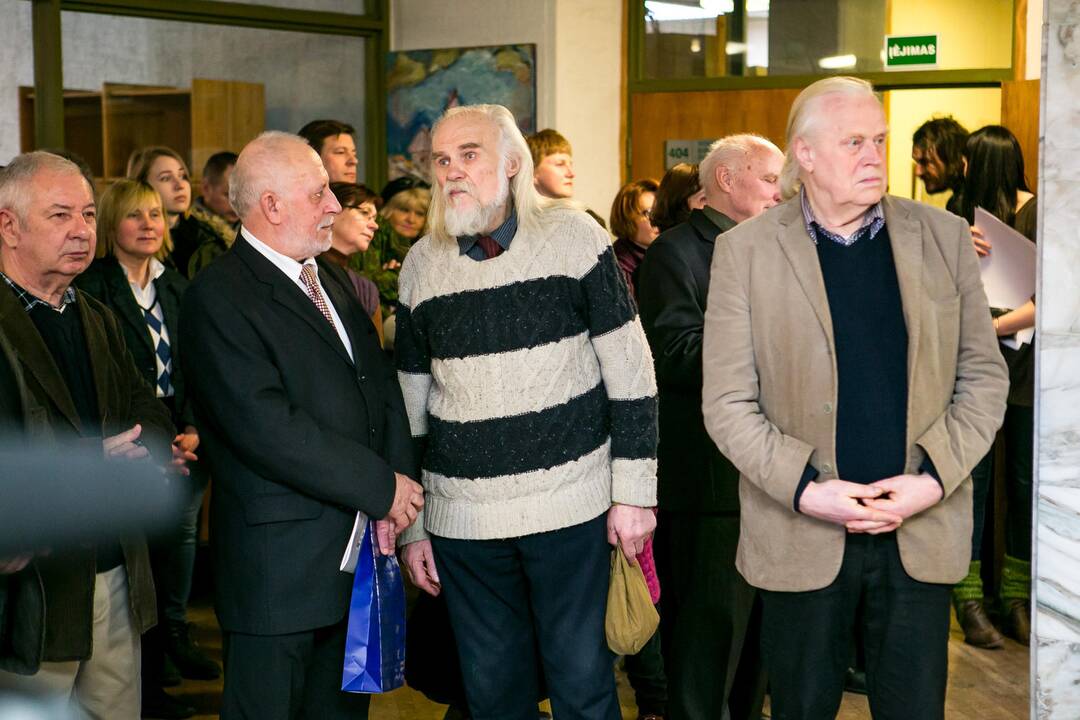 Dailės parodos „Atgimimas" šventinis apdovanojimų vakaras