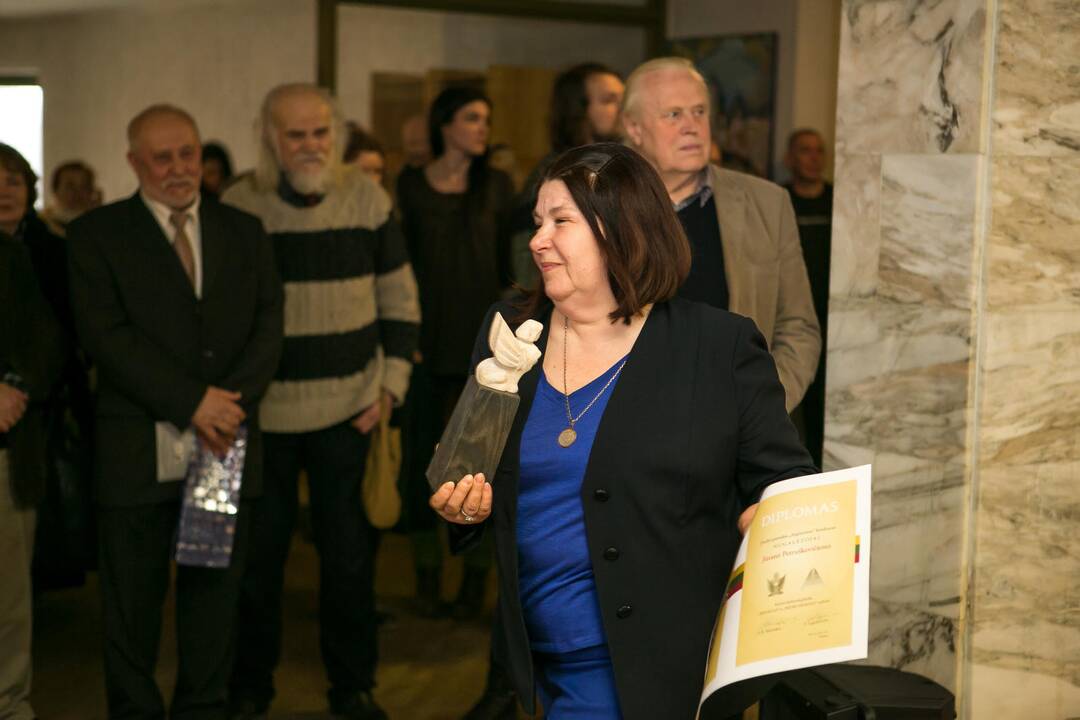 Dailės parodos „Atgimimas" šventinis apdovanojimų vakaras