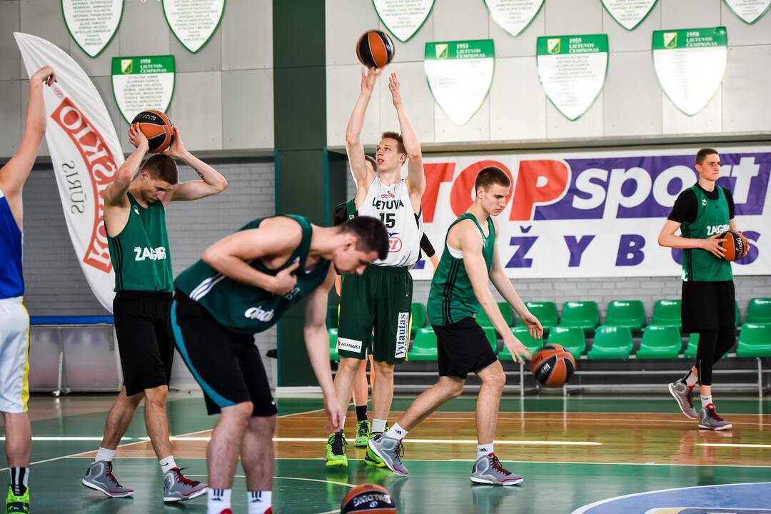 Kauno „Žalgirio“ jaunimo treniruotė