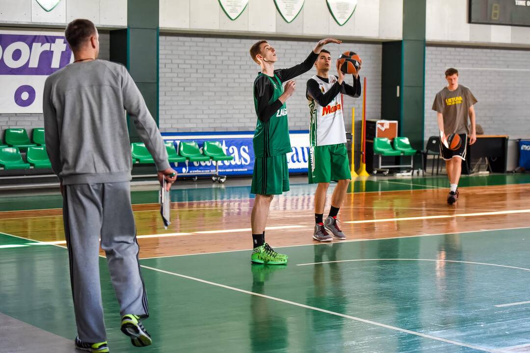 Kauno „Žalgirio“ jaunimo treniruotė