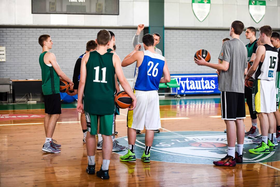 Kauno „Žalgirio“ jaunimo treniruotė