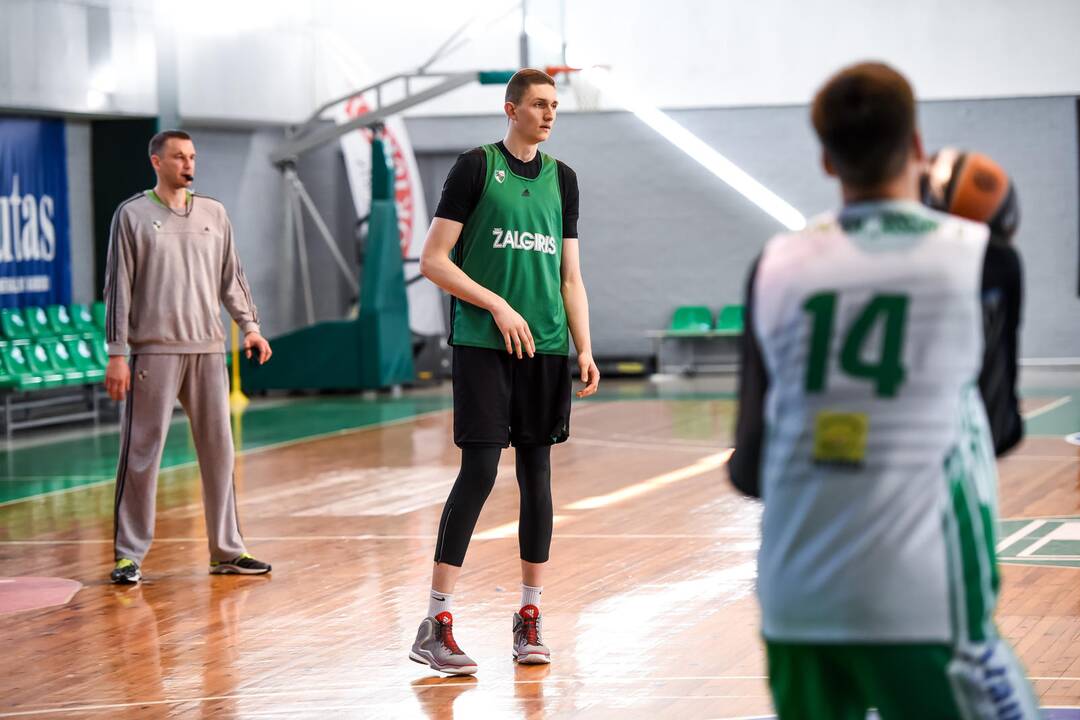 Kauno „Žalgirio“ jaunimo treniruotė