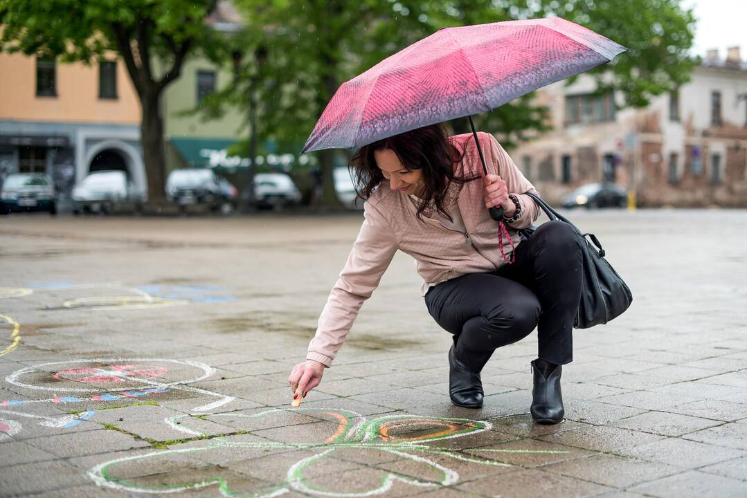 Metų kaunietės Rotušės aikštėje