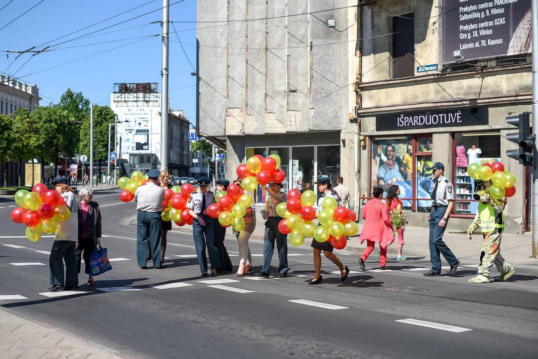 Vaikų gynimo dienos proga – akcija „Tvarką žinau – judu saugiau!”