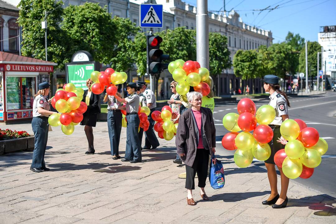 Vaikų gynimo dienos proga – akcija „Tvarką žinau – judu saugiau!”