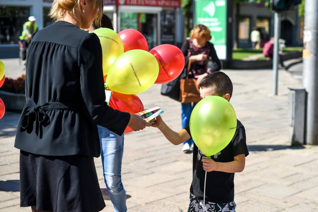 Vaikų gynimo dienos proga – akcija „Tvarką žinau – judu saugiau!”