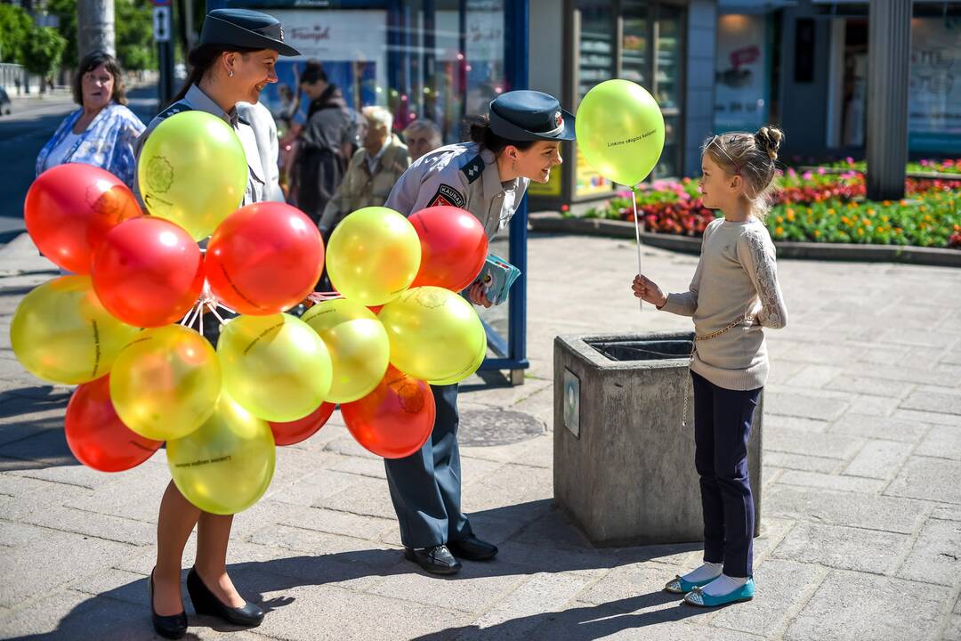 Vaikų gynimo dienos proga – akcija „Tvarką žinau – judu saugiau!”