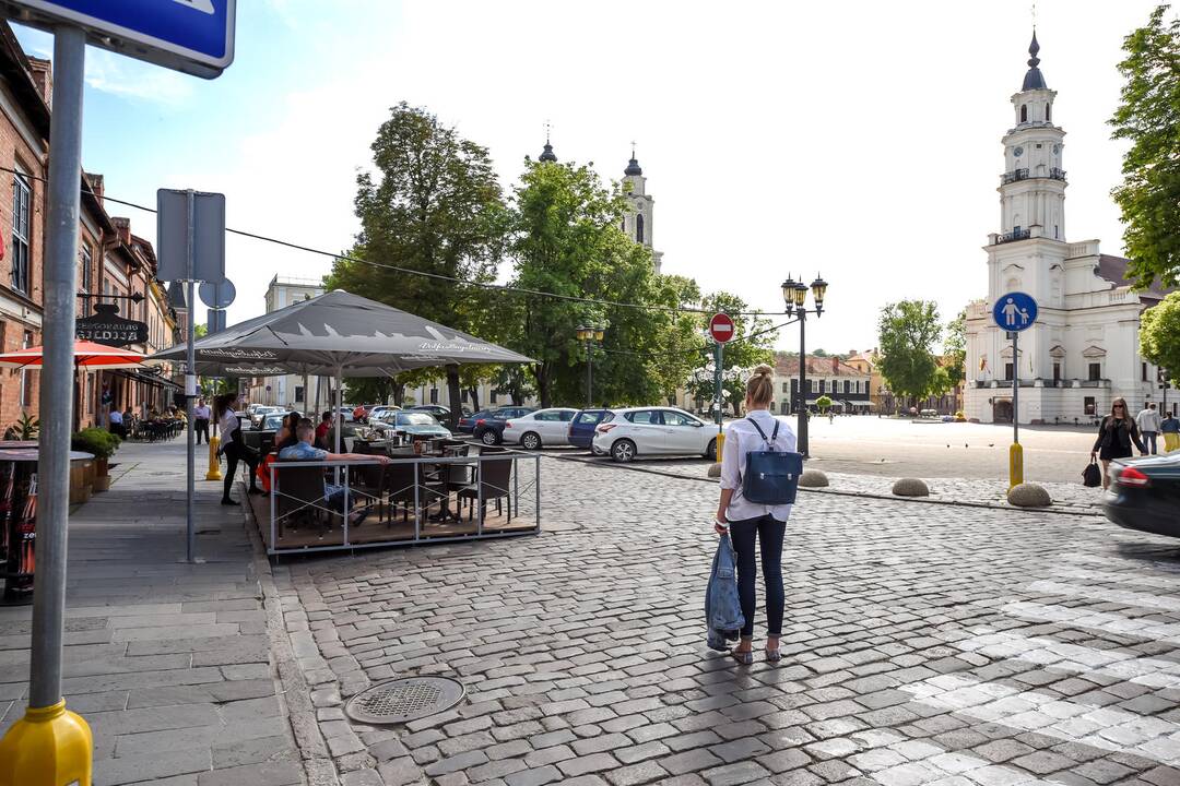 Kavinės Rotušės aikštėje 