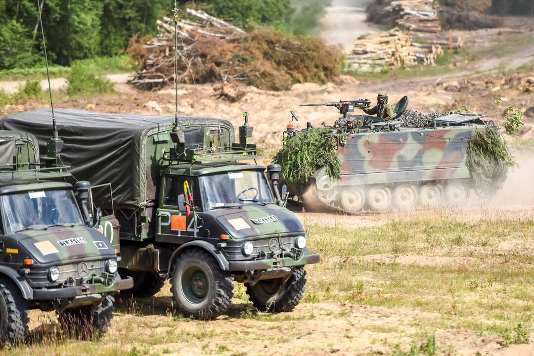NATO pratybos Gaižiūnų poligone
