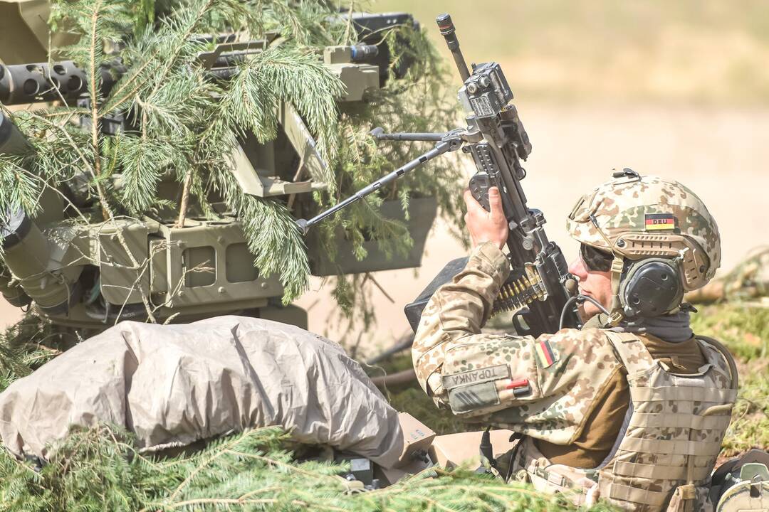 NATO pratybos Gaižiūnų poligone