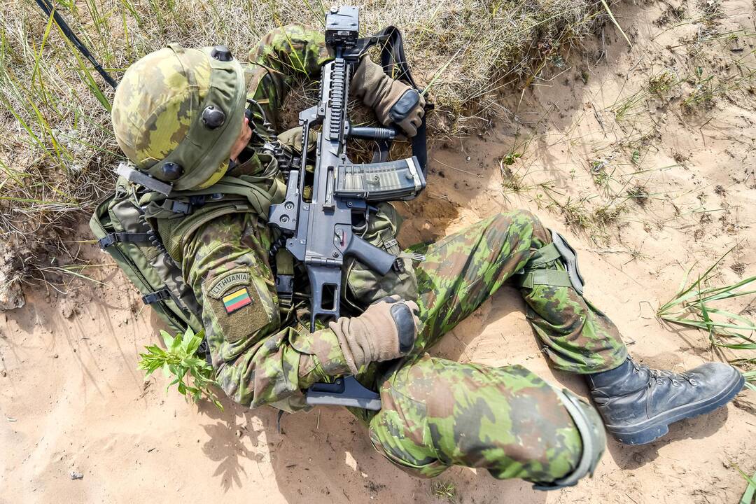 NATO pratybos Gaižiūnų poligone