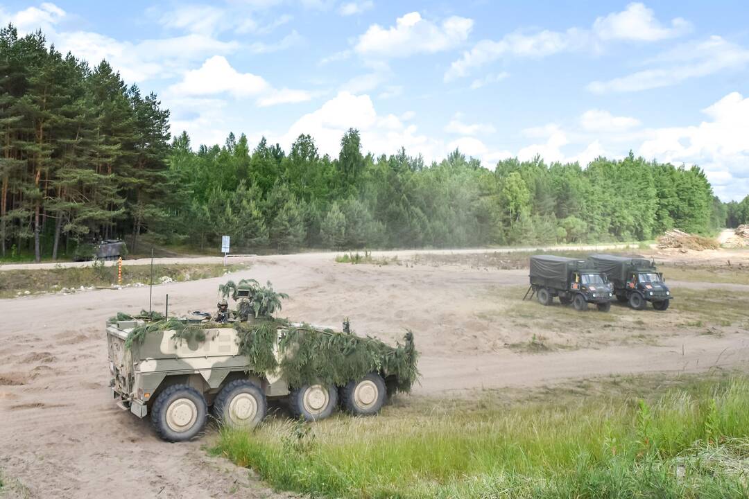 NATO pratybos Gaižiūnų poligone