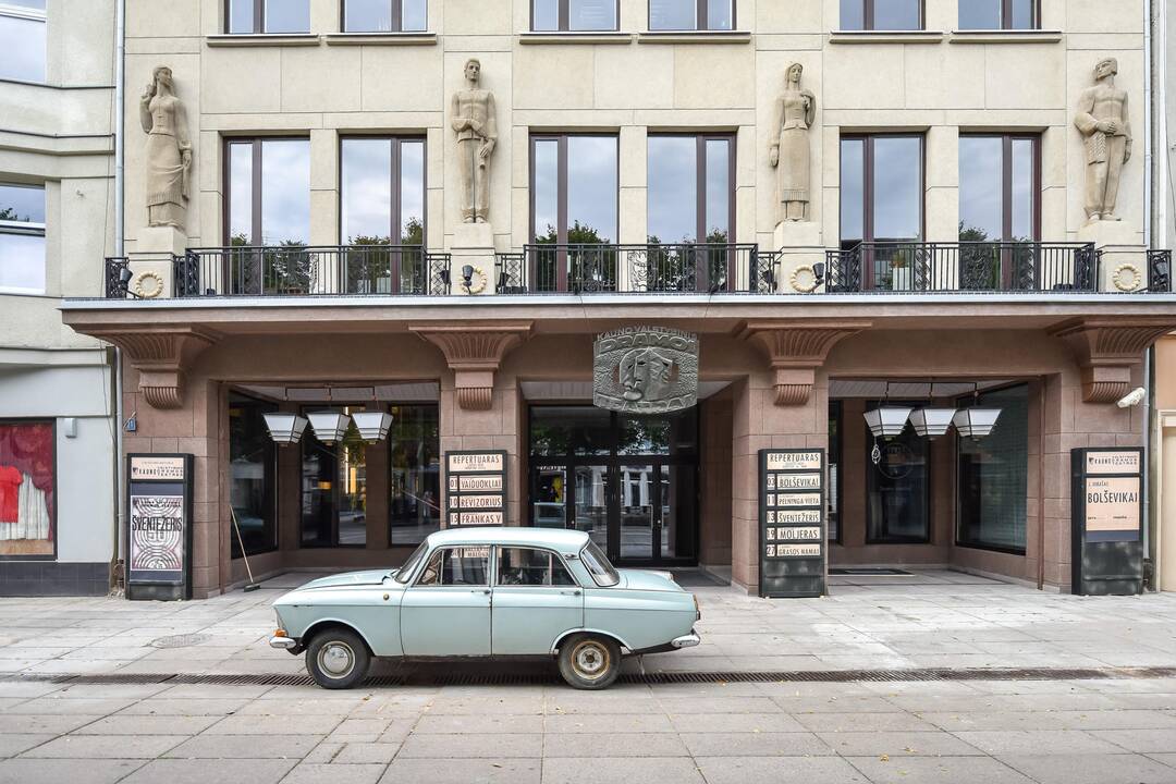 Filmo "Emilija" filmavimas Laisvės alėjoje