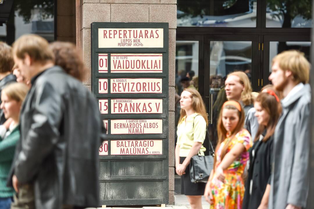 Filmo "Emilija" filmavimas Laisvės alėjoje