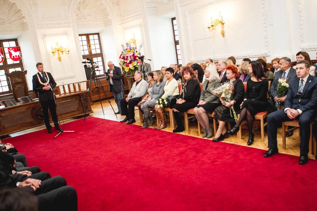 Apdovanoti geriausi Kauno mokytojai