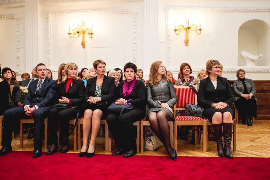 Apdovanoti geriausi Kauno mokytojai