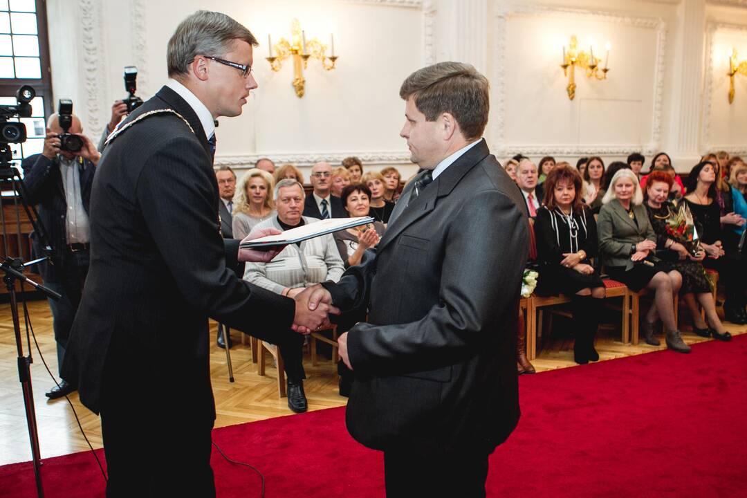 Apdovanoti geriausi Kauno mokytojai