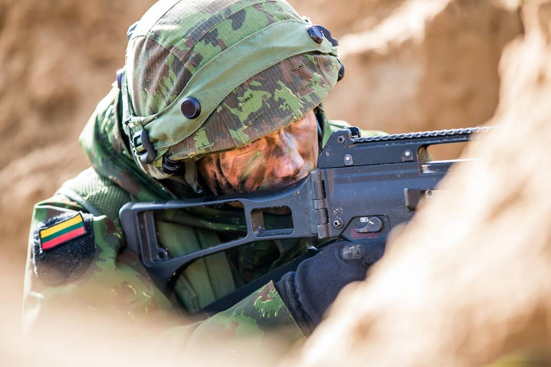 Lietuvos ir JAV karių pratybos Gaižiūnų poligone