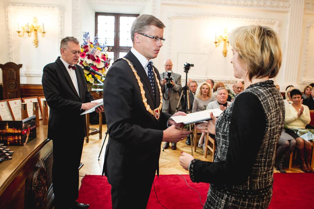 Apdovanoti geriausi Kauno mokytojai