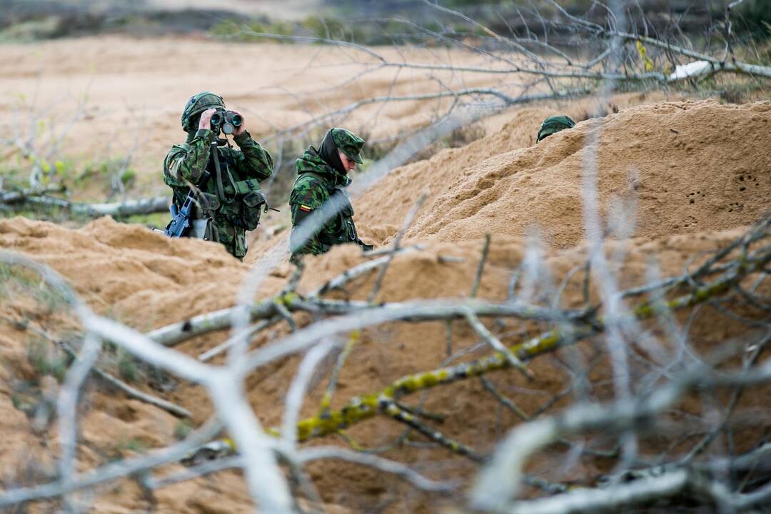 Lietuvos ir JAV karių pratybos Gaižiūnų poligone