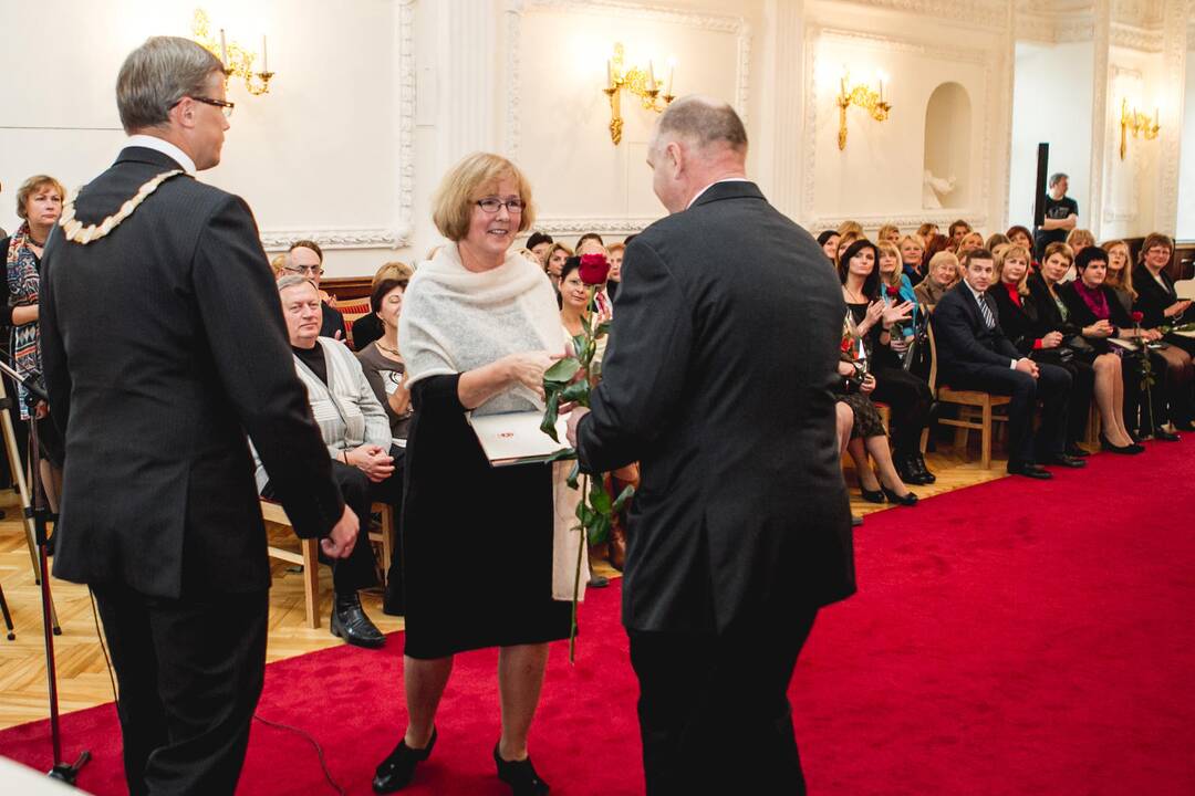 Apdovanoti geriausi Kauno mokytojai