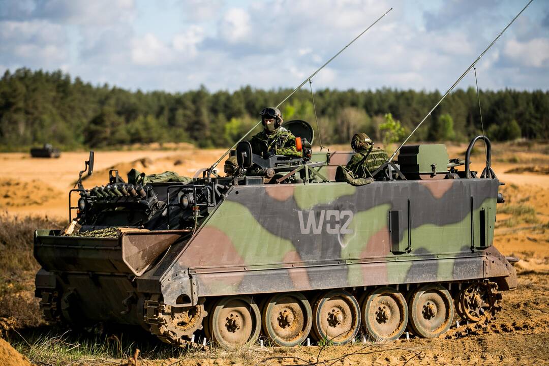 Lietuvos ir JAV karių pratybos Gaižiūnų poligone