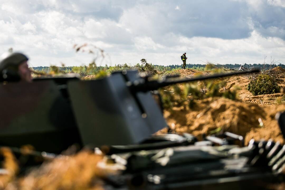 Lietuvos ir JAV karių pratybos Gaižiūnų poligone