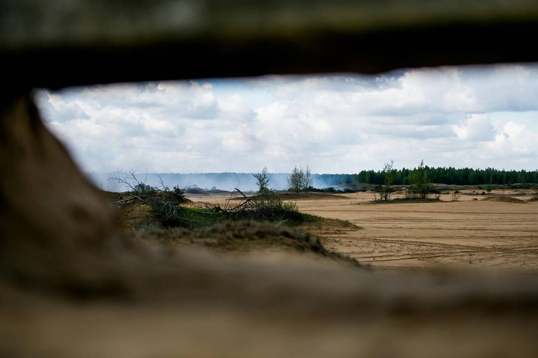 Lietuvos ir JAV karių pratybos Gaižiūnų poligone