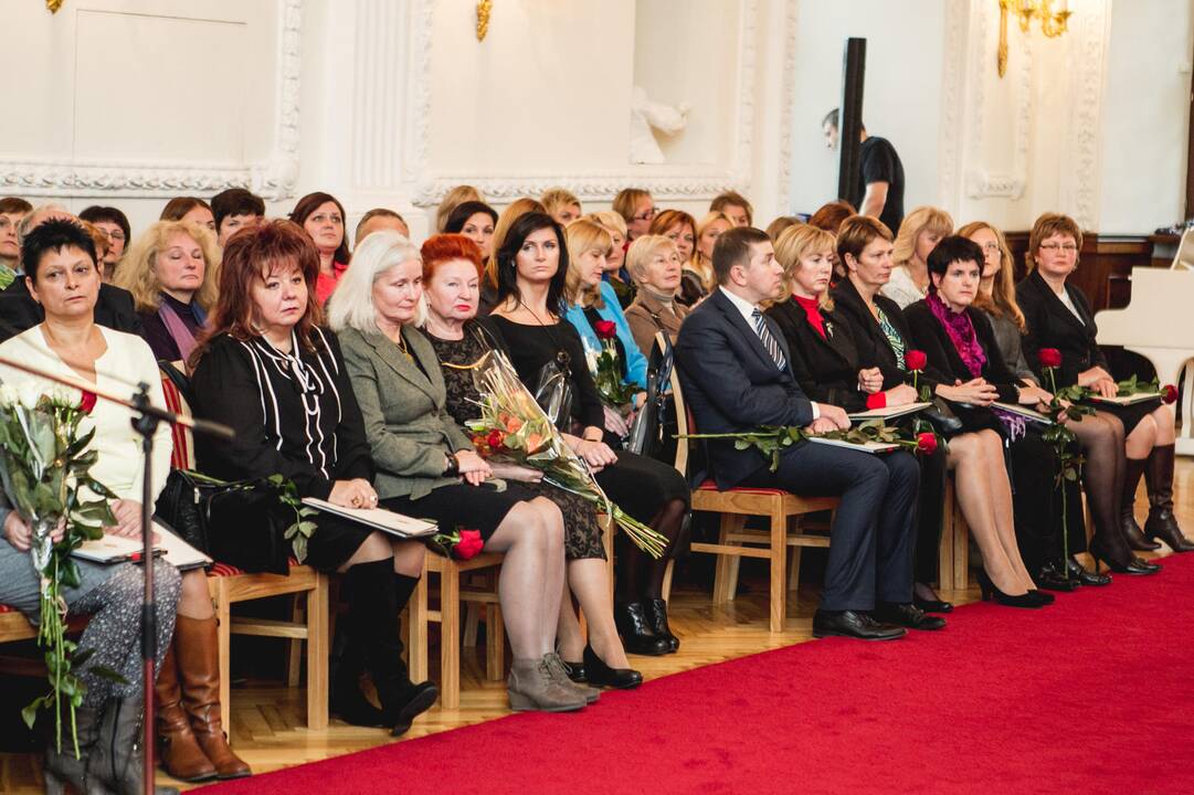 Apdovanoti geriausi Kauno mokytojai