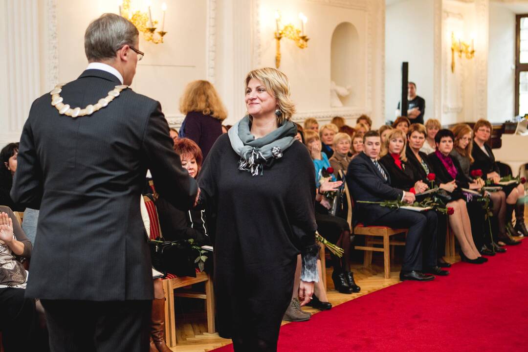 Apdovanoti geriausi Kauno mokytojai