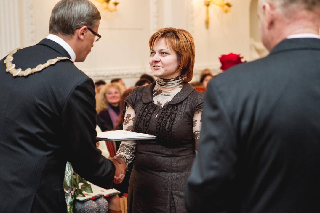 Apdovanoti geriausi Kauno mokytojai