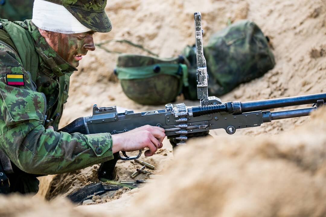 Lietuvos ir JAV karių pratybos Gaižiūnų poligone