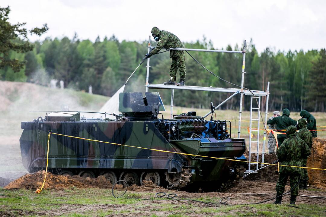 Lietuvos ir JAV karių pratybos Gaižiūnų poligone