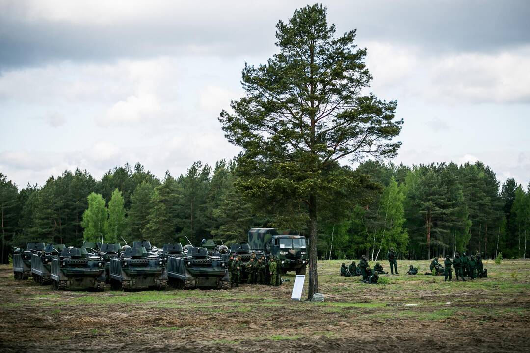 Lietuvos ir JAV karių pratybos Gaižiūnų poligone
