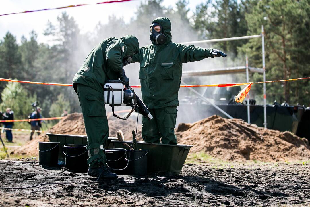 Lietuvos ir JAV karių pratybos Gaižiūnų poligone