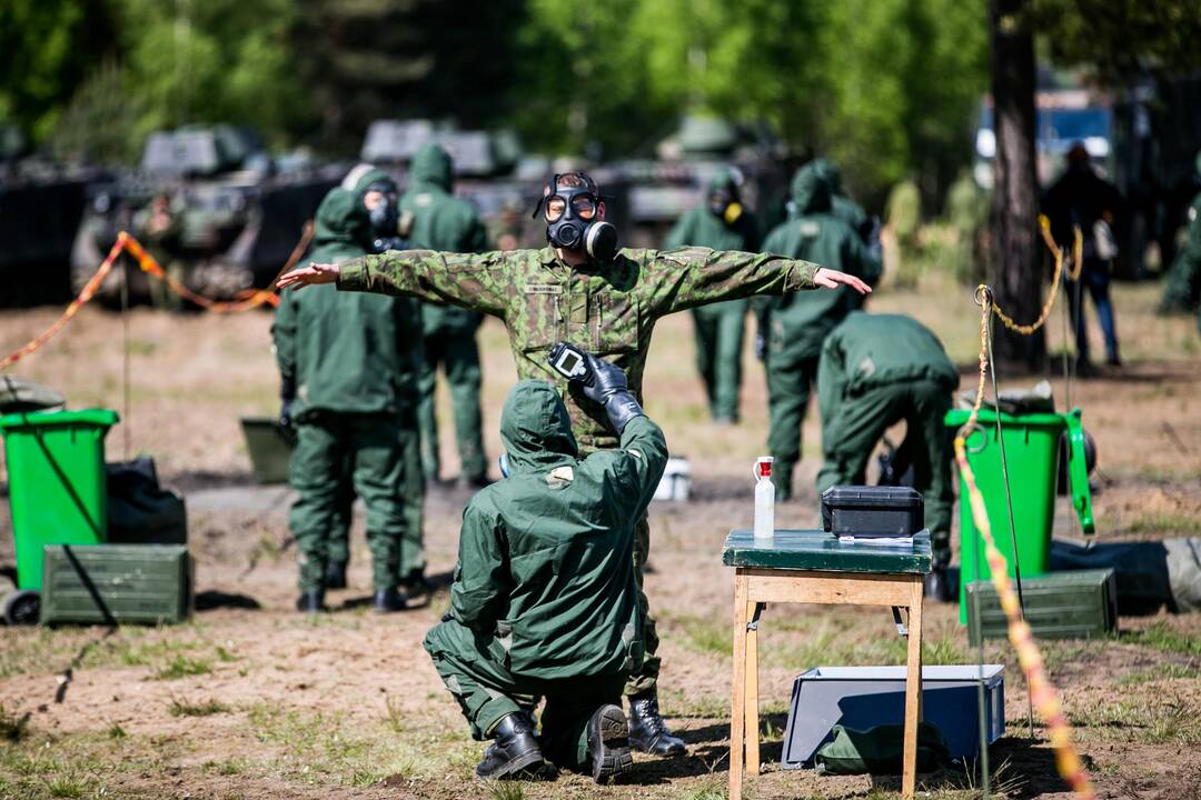 Lietuvos ir JAV karių pratybos Gaižiūnų poligone