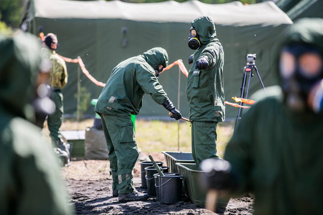 Lietuvos ir JAV karių pratybos Gaižiūnų poligone