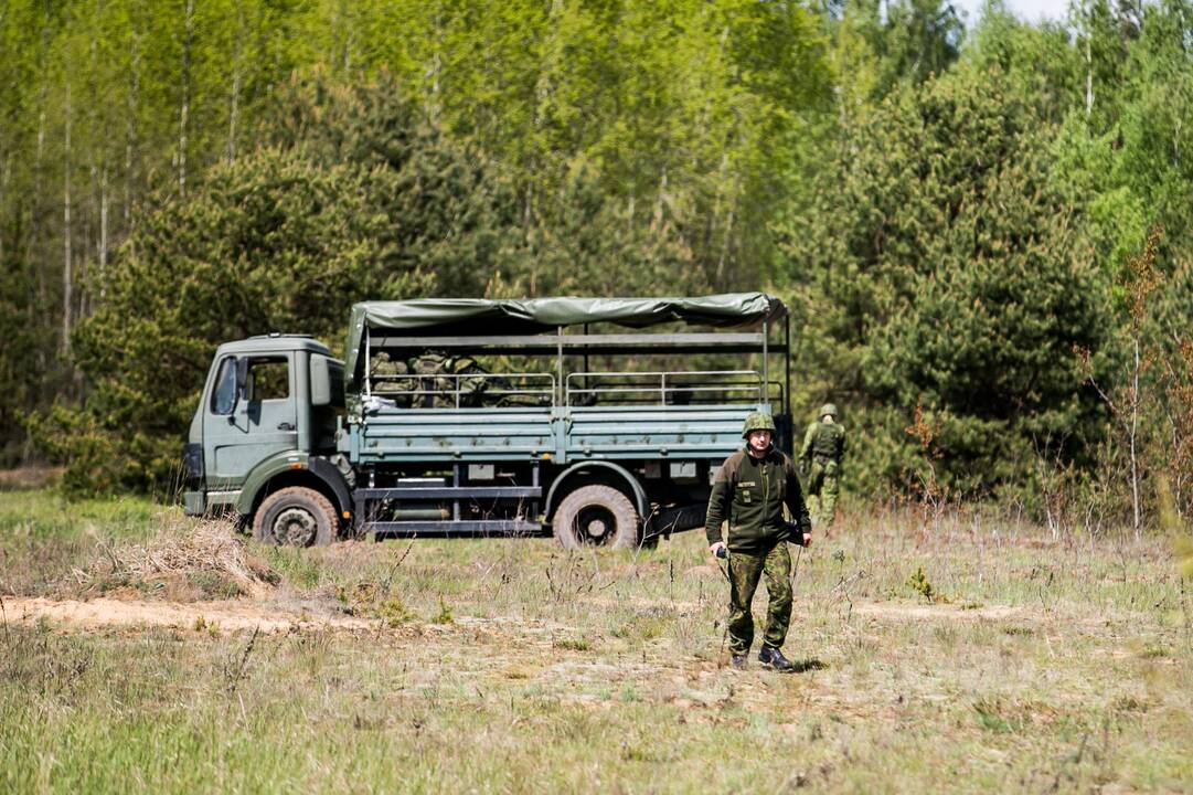 Lietuvos ir JAV karių pratybos Gaižiūnų poligone