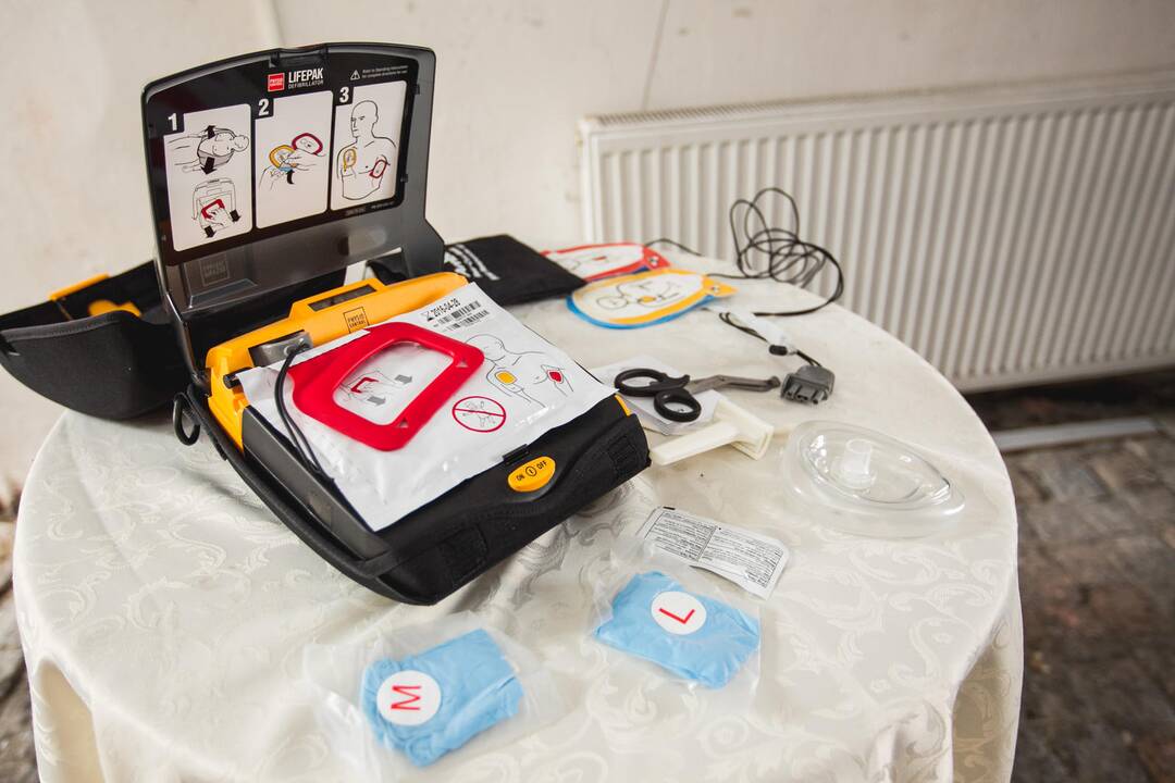Širdies defibriliatoriai Kaune gelbės gyvybes