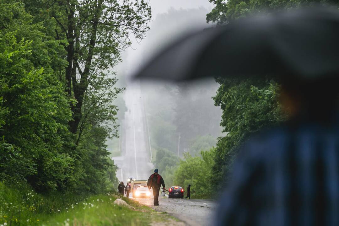 Į Turžėnus atriedėjo pašto karieta