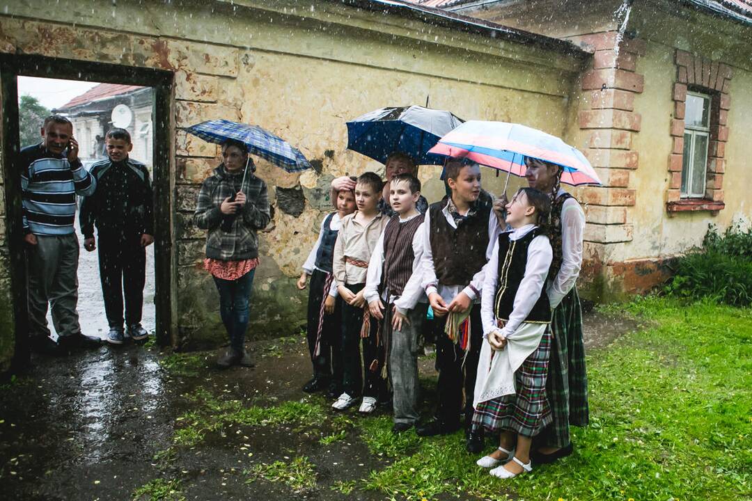 Į Turžėnus atriedėjo pašto karieta